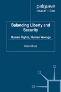 Cover: Balancing Liberty and Security - Palgrave Macmillan
