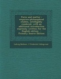 Cover: Force and Matter - Nabu Press