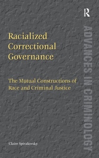 Enlarge image Cover: Racialized Correctional Governance - Routledge