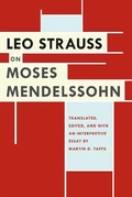 Cover: Leo Strauss on Moses Mendelssohn - University of Chicago Press