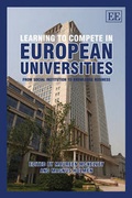 Cover: Learning to Compete in European Universities - Edward Elgar Publishing