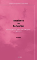 Cover: Revolution as Restoration - Brill