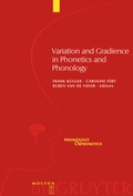 Cover: Variation and Gradience in Phonetics and Phonology - De Gruyter Mouton
