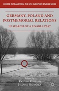 Cover: Germany, Poland and Postmemorial Relations - Palgrave MacMillan