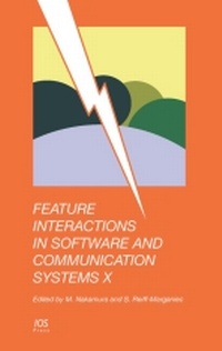 Enlarge image Cover: Feature Interactions in Software and Communication Systems X - IOS Press,US