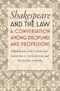 Cover: Shakespeare and the Law - University of Chicago Press