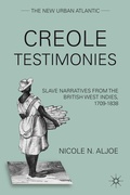 Cover: Creole Testimonies - Palgrave MacMillan