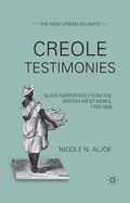 Cover: Creole Testimonies - Palgrave MacMillan