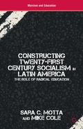 Cover: Constructing Twenty-First Century Socialism in Latin America - Palgrave MacMillan