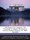 Cover: Crs Report for Congress - Bibliogov