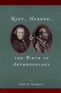 Cover: Kant, Herder, and the Birth of Anthropology - University of Chicago Press