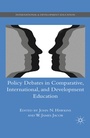 Cover: Policy Debates in Comparative, International, and Development Education - Palgrave MacMillan
