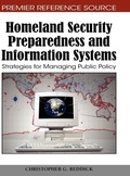 Cover: Homeland Security Preparedness and Information Systems - Information Science Reference