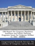 Cover: Crs Report for Congress - Bibliogov