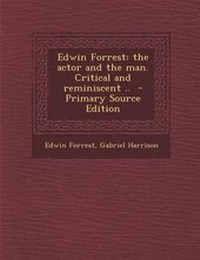 Enlarge image Cover: Edwin Forrest - Nabu Press