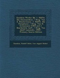 Enlarge image Cover: Eusebius Werke - Nabu Press