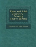 Cover: Plane and Solid Geometry - Primary Source Edition - Nabu Press