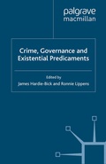 Cover: Crime, Governance and Existential Predicaments - Palgrave Macmillan