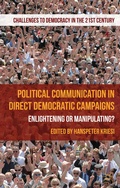 Cover: Political Communication in Direct Democratic Campaigns - Palgrave Macmillan
