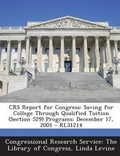 Cover: Crs Report for Congress - Bibliogov