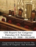 Cover: Crs Report for Congress - Bibliogov