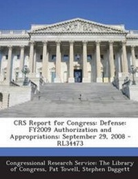 Enlarge image Cover: Crs Report for Congress - Bibliogov