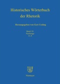 Cover: Nachtr&auml;ge A - Z - De Gruyter