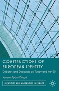 Cover: Constructions of European Identity - Palgrave Macmillan