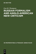 Bild: Russian Formalism and Anglo-American New Criticism - De Gruyter Mouton