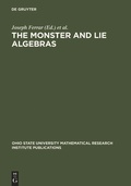 Cover: The Monster and Lie Algebras - De Gruyter