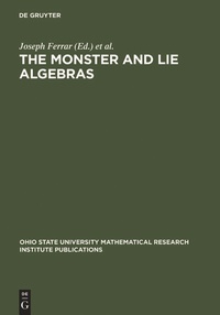 Bild vergrößern Bild: The Monster and Lie Algebras - De Gruyter