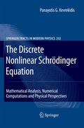 Cover: The Discrete Nonlinear Schr&ouml;dinger Equation - Springer