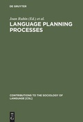 Cover: Language Planning Processes - De Gruyter Mouton