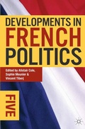 Cover: Developments in French Politics 5 - Red Globe Press