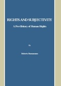 Cover: Rights and Subjectivity - Cambridge Scholars Publishing