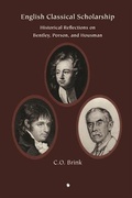 Cover: English Classical Scholarship - James Clarke & Co