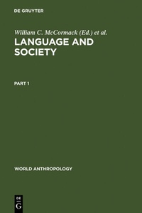 Abbildung von: Language and Society - De Gruyter Mouton