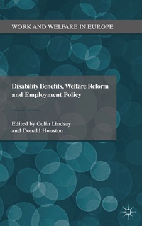 Abbildung von: Disability Benefits, Welfare Reform and Employment Policy - Palgrave Macmillan