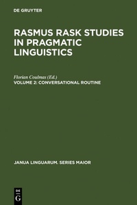 Abbildung von: Rasmus Rask Studies in Pragmatic Linguistics / Conversational Routine - De Gruyter Mouton