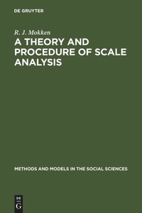 Enlarge image Cover: A Theory and Procedure of Scale Analysis - De Gruyter Mouton