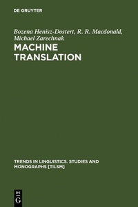 Abbildung von: Machine Translation - De Gruyter Mouton