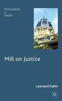 Enlarge image Cover: Mill on Justice - Palgrave Macmillan