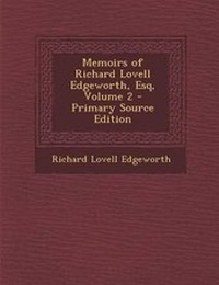 Abbildung von: Memoirs of Richard Lovell Edgeworth, Esq, Volume 2 - Nabu Press