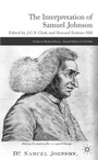 Cover: The Interpretation of Samuel Johnson - Palgrave Macmillan