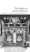 Cover: The Politics of Samuel Johnson - Palgrave Macmillan