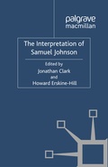 Cover: The Interpretation of Samuel Johnson - Palgrave Macmillan