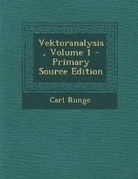 Enlarge image Cover: Vektoranalysis, Volume 1 - Primary Source Edition - Nabu Press