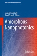 Cover: Amorphous Nanophotonics - Springer