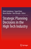 Cover: Strategic Planning Decisions in the High Tech Industry - Springer