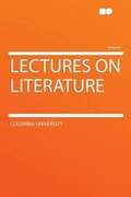 Cover: Lectures on Literature - HardPress Ltd
